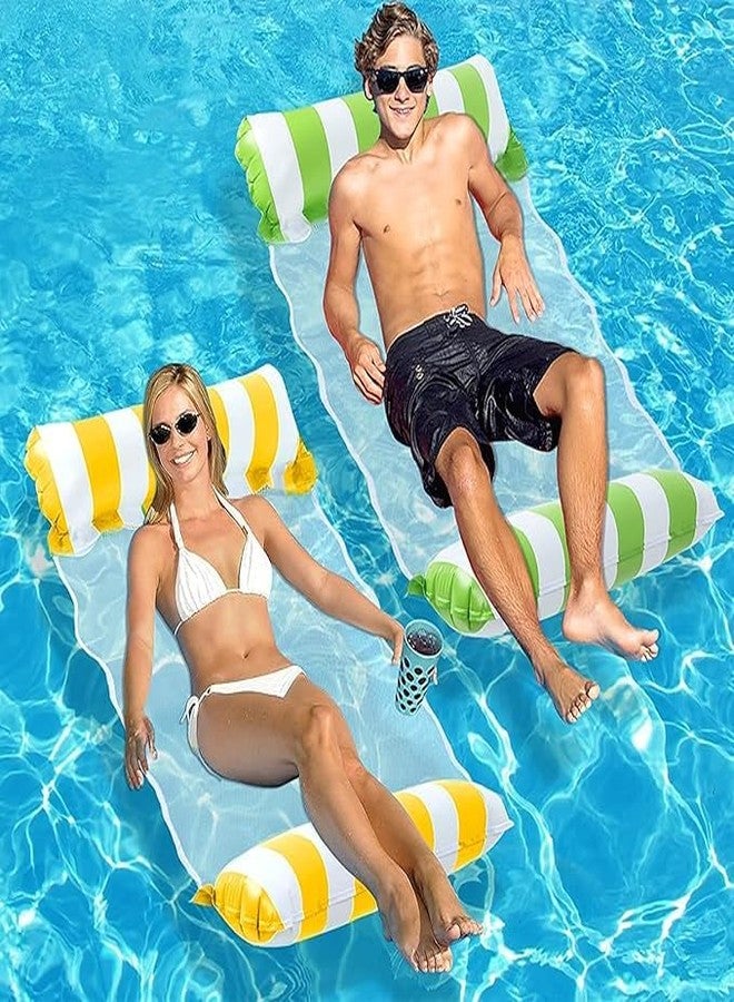 ISTORE Water Pool Lounge Bed Swim Chair | Portable Floating Hammock Seat for Pool, Beach & Vacation | Mesh Water Float Bed for Party & Rest | Saddle Drifter Style | (Pack of 1) | - Image 3